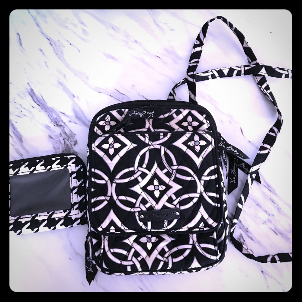 Vera Bradley  mini hipster with wallet